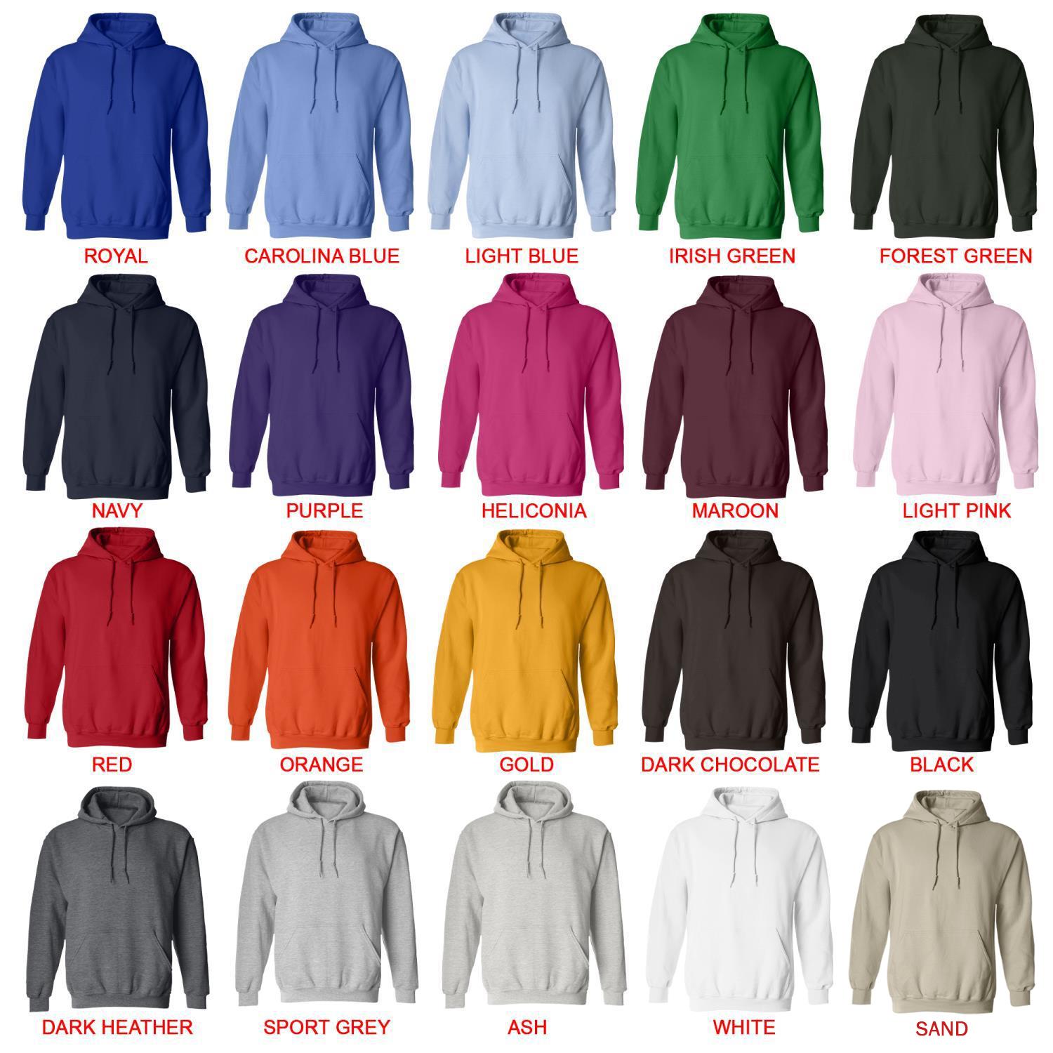 hoodie color chart - Black Clover Merch