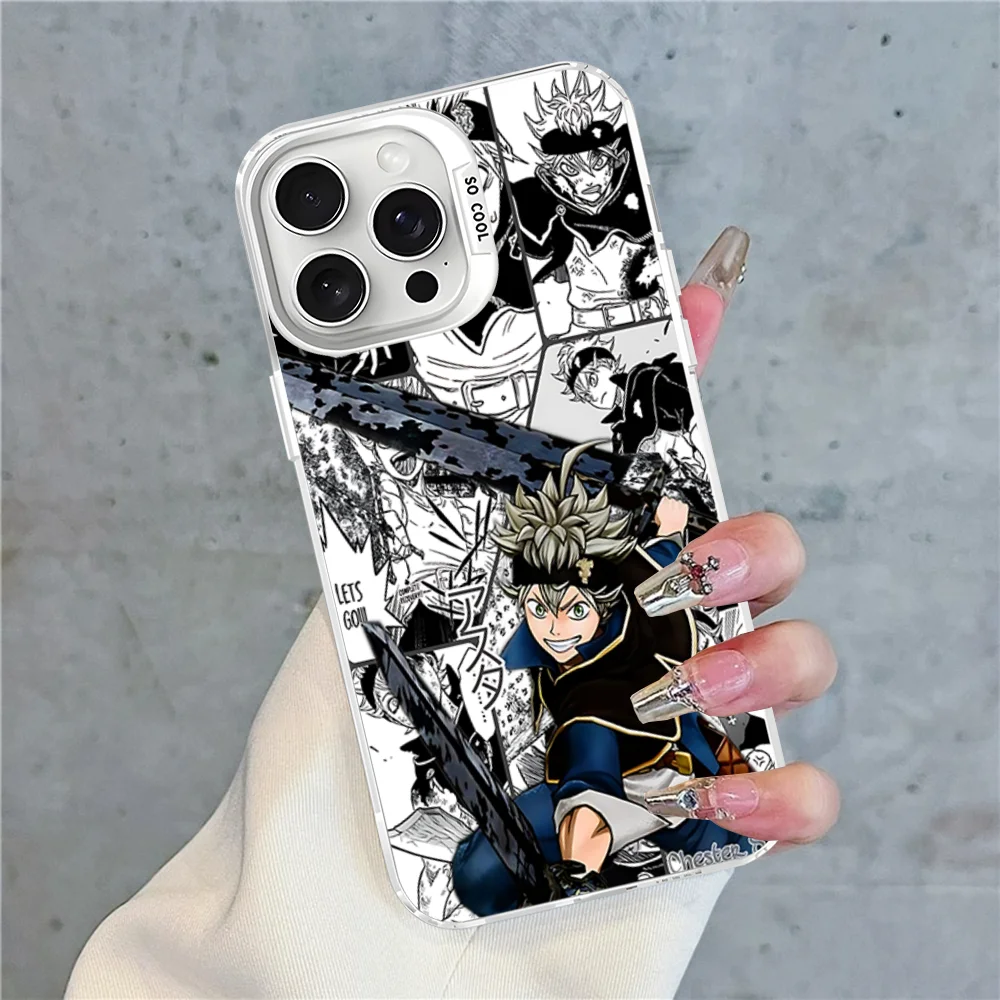 Black Clover Black & White Phone Case