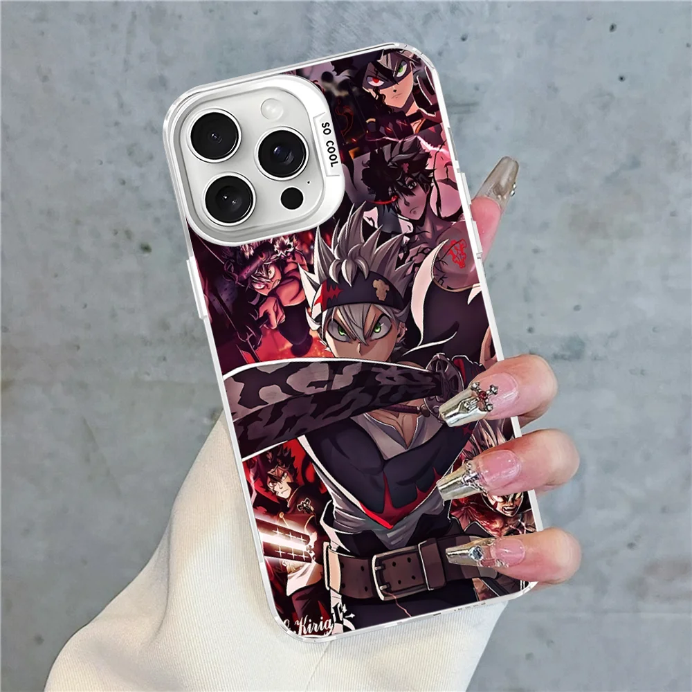 Black Clover Asta Red Background Phone Case