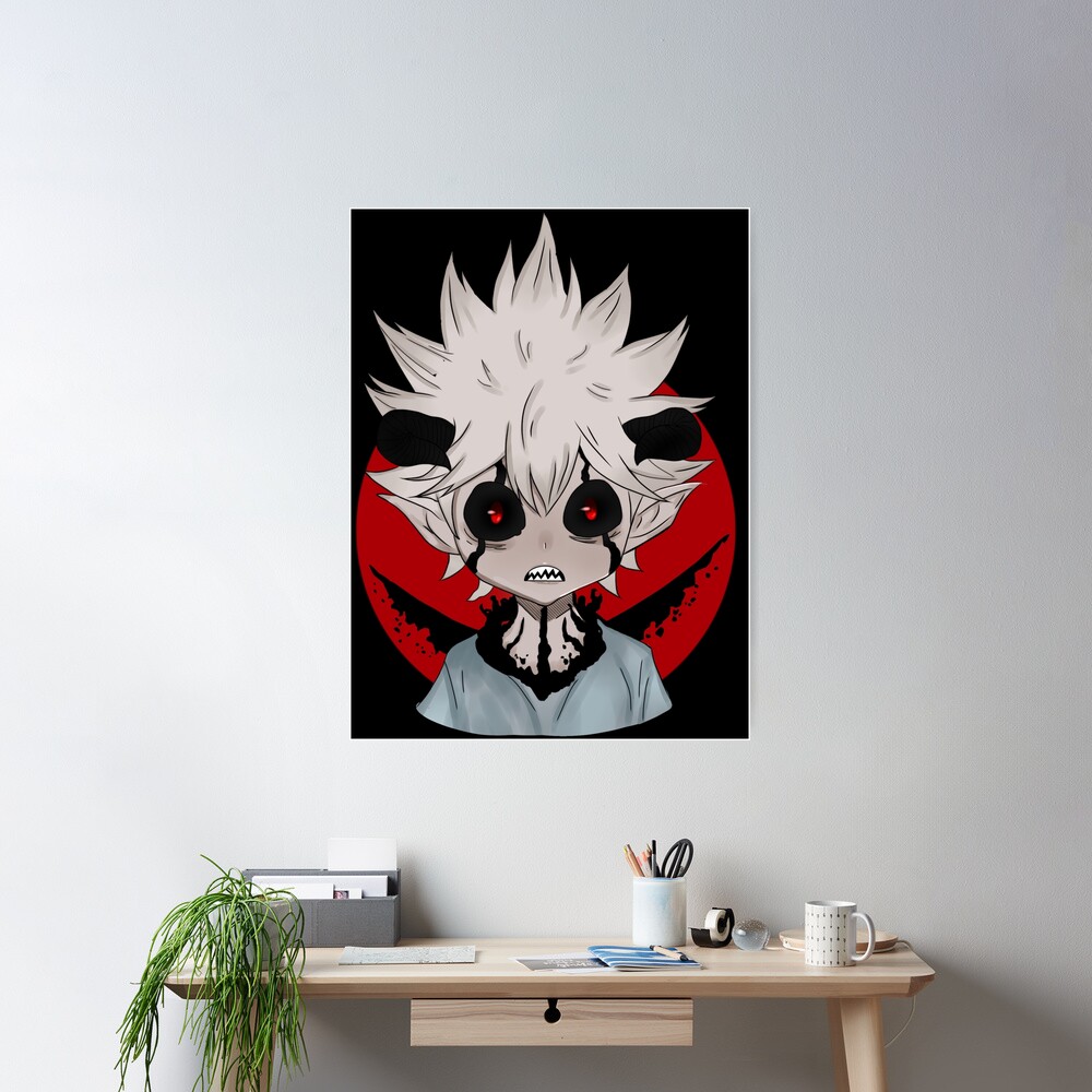 Black Clover Cute Devil Red Poster - Image 2