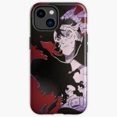 Black Clover Asta Red Iphone Case