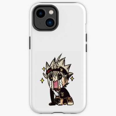 Black Clover Asta Chibi Iphone Case