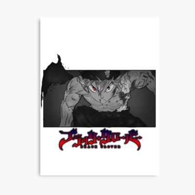 Black Clover Nocolor Poster