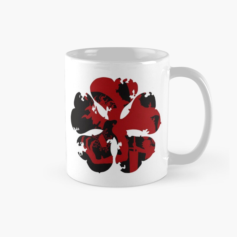 Black Clover Red Black Symbol Mug