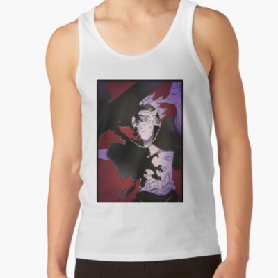 Black Clover Asta Red Tank Top