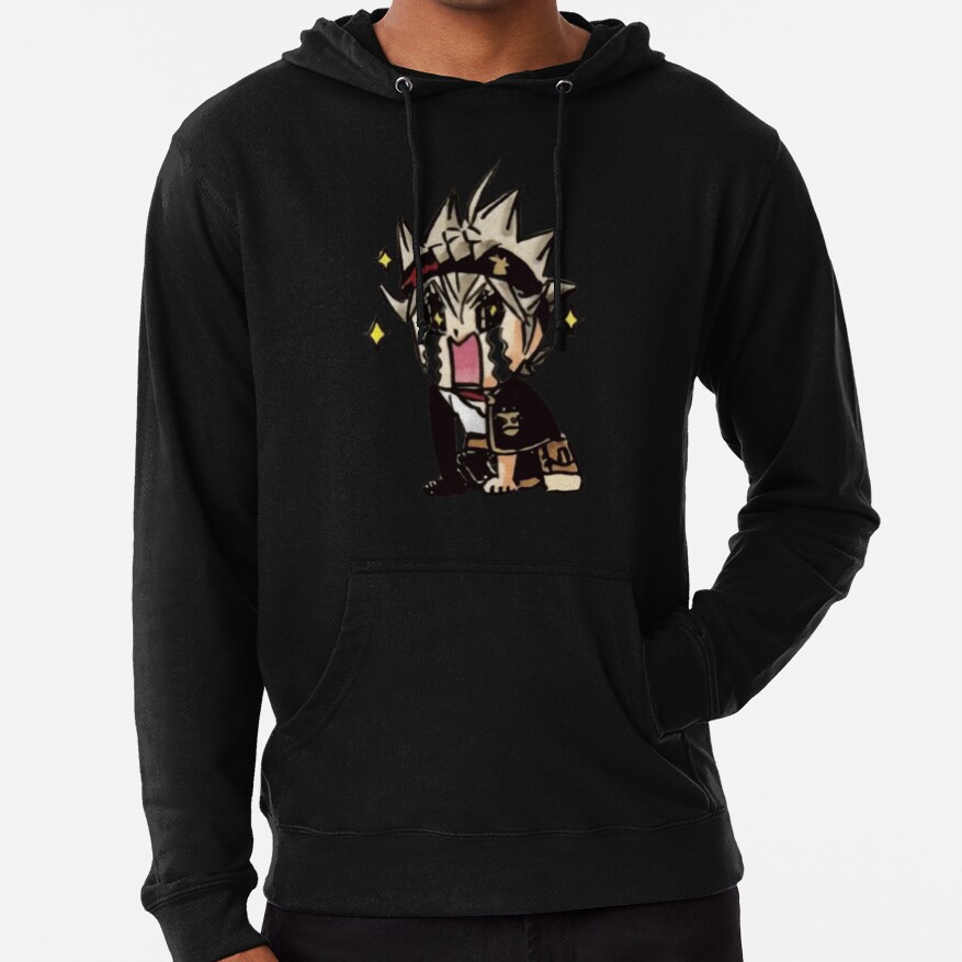 Black Clover Asta Chibi Hoodie - Image 3