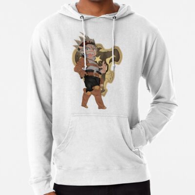 Alternative view of Black Clover Asta Bull Hoodie