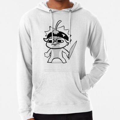 Black Clover Asta Sticker Hoodie