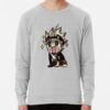 ssrcolightweight sweatshirtmensheather greyfrontsquare productx1000 bgf8f8f8 6 - Black Clover Merch