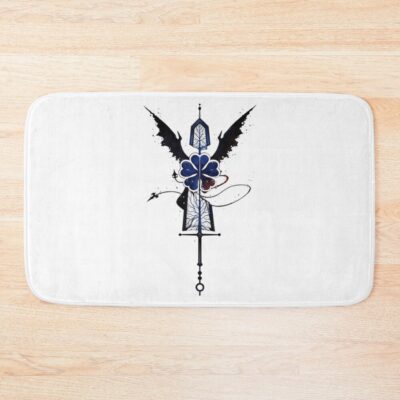Black Clover Dweller Sword Bath Mat