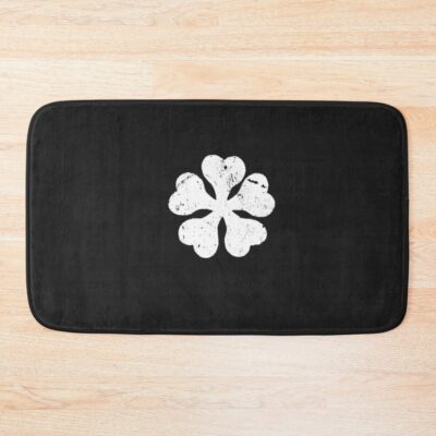Five Leaf Clover Bath Mat