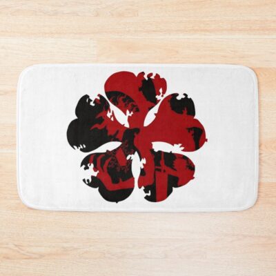 Black Clover Clover Bath Mat