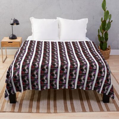 Black Clover Baka Throw Blanket