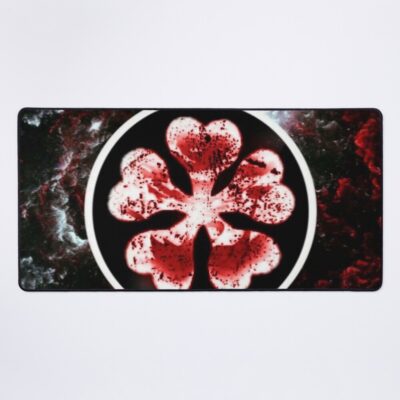 Black Clover Symbol Clover Mouse Pad