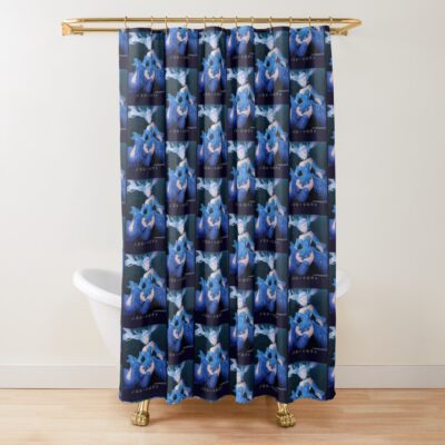 Black Clover Sea Goddess Shower Curtain