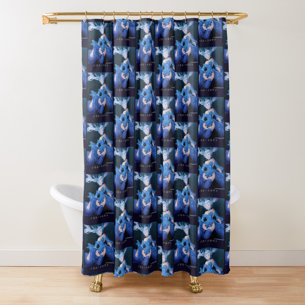 Black Clover Sea Goddess Shower Curtain