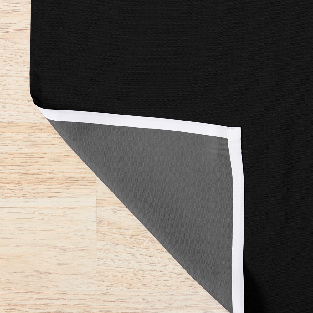 Clover Symbol Black Clover Shower Curtain - Image 2