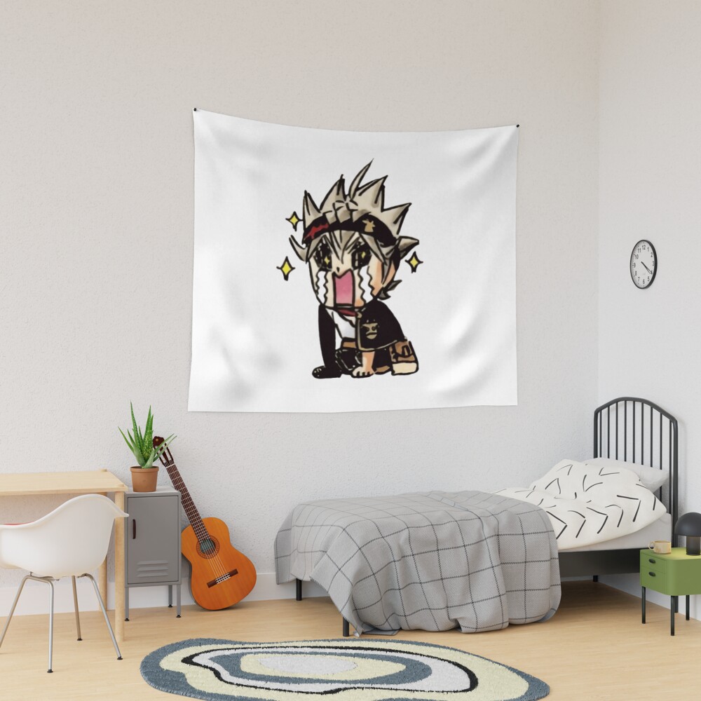Black Clover Asta Chibi Tapestry