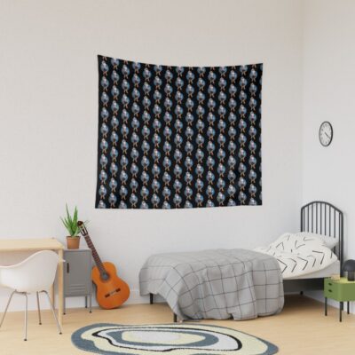 Black Clover Blue Tapestry